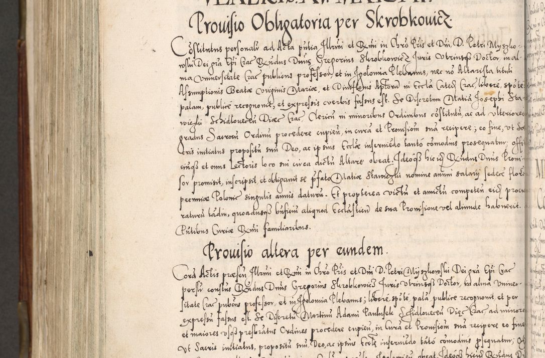 Zdjęcie nr 1087 dla obiektu archiwalnego: Acta actorum, constitutionum, obligationum, resignationum, quietationum tempore R. D. Petr Myszkowski, episcopi Cracoviensis, qui post mortem R. D. Francisci Krasiński, episcopi Cracoviensis solius Dei optimi maximi benignitate, Serenissimi Stephani regis Poloniase favore et clementia ex Plocensi ad Cracoviensem auctoritate Ssmi Gregorii XIII successit ab anno 1577 mense Novembri ad annum 1591 mensem Aprilem successive acticatorum.
