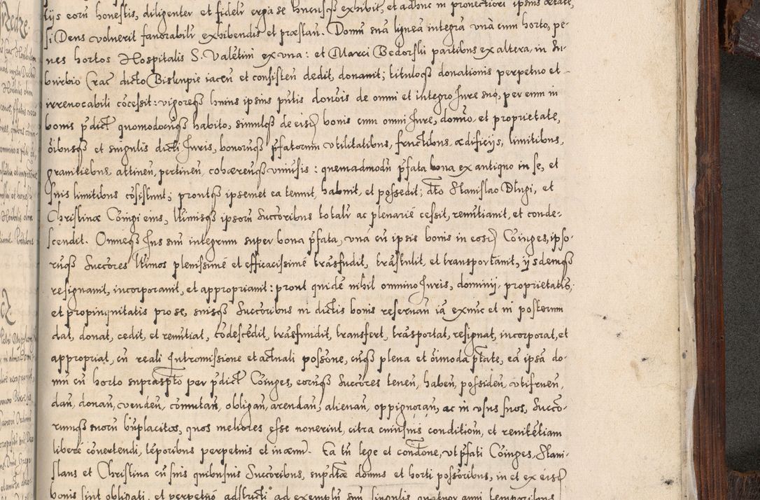 Zdjęcie nr 1080 dla obiektu archiwalnego: Acta actorum, constitutionum, obligationum, resignationum, quietationum tempore R. D. Petr Myszkowski, episcopi Cracoviensis, qui post mortem R. D. Francisci Krasiński, episcopi Cracoviensis solius Dei optimi maximi benignitate, Serenissimi Stephani regis Poloniase favore et clementia ex Plocensi ad Cracoviensem auctoritate Ssmi Gregorii XIII successit ab anno 1577 mense Novembri ad annum 1591 mensem Aprilem successive acticatorum.