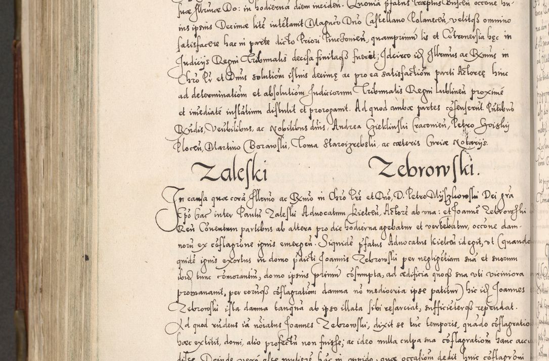 Zdjęcie nr 1057 dla obiektu archiwalnego: Acta actorum, constitutionum, obligationum, resignationum, quietationum tempore R. D. Petr Myszkowski, episcopi Cracoviensis, qui post mortem R. D. Francisci Krasiński, episcopi Cracoviensis solius Dei optimi maximi benignitate, Serenissimi Stephani regis Poloniase favore et clementia ex Plocensi ad Cracoviensem auctoritate Ssmi Gregorii XIII successit ab anno 1577 mense Novembri ad annum 1591 mensem Aprilem successive acticatorum.