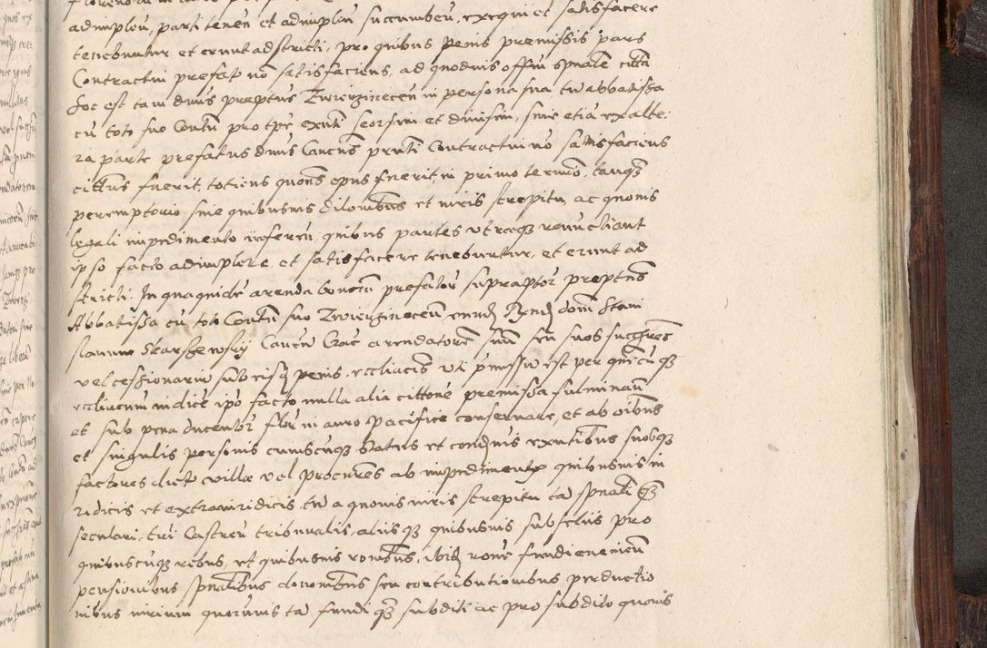 Zdjęcie nr 1036 dla obiektu archiwalnego: Acta actorum, constitutionum, obligationum, resignationum, quietationum tempore R. D. Petr Myszkowski, episcopi Cracoviensis, qui post mortem R. D. Francisci Krasiński, episcopi Cracoviensis solius Dei optimi maximi benignitate, Serenissimi Stephani regis Poloniase favore et clementia ex Plocensi ad Cracoviensem auctoritate Ssmi Gregorii XIII successit ab anno 1577 mense Novembri ad annum 1591 mensem Aprilem successive acticatorum.