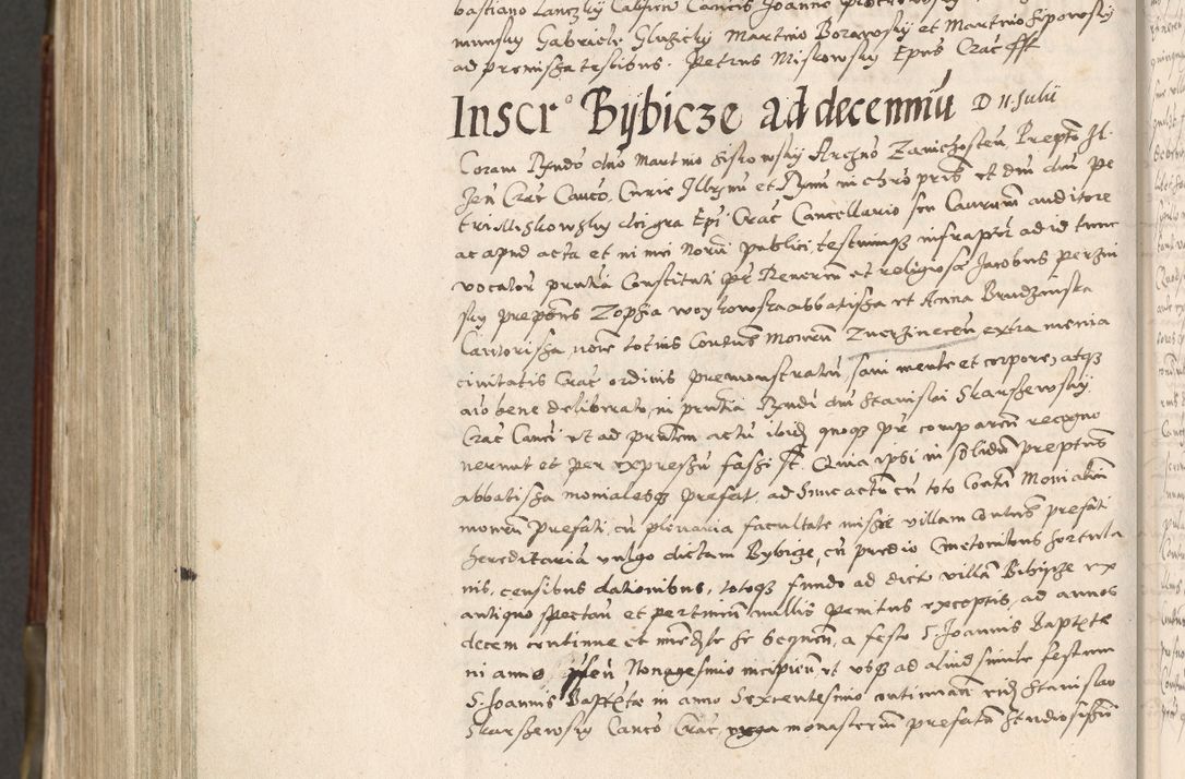 Zdjęcie nr 1033 dla obiektu archiwalnego: Acta actorum, constitutionum, obligationum, resignationum, quietationum tempore R. D. Petr Myszkowski, episcopi Cracoviensis, qui post mortem R. D. Francisci Krasiński, episcopi Cracoviensis solius Dei optimi maximi benignitate, Serenissimi Stephani regis Poloniase favore et clementia ex Plocensi ad Cracoviensem auctoritate Ssmi Gregorii XIII successit ab anno 1577 mense Novembri ad annum 1591 mensem Aprilem successive acticatorum.