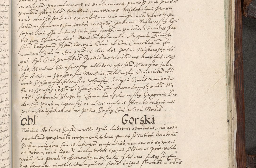 Zdjęcie nr 1026 dla obiektu archiwalnego: Acta actorum, constitutionum, obligationum, resignationum, quietationum tempore R. D. Petr Myszkowski, episcopi Cracoviensis, qui post mortem R. D. Francisci Krasiński, episcopi Cracoviensis solius Dei optimi maximi benignitate, Serenissimi Stephani regis Poloniase favore et clementia ex Plocensi ad Cracoviensem auctoritate Ssmi Gregorii XIII successit ab anno 1577 mense Novembri ad annum 1591 mensem Aprilem successive acticatorum.