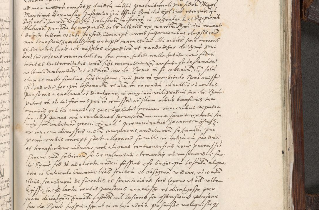 Zdjęcie nr 1024 dla obiektu archiwalnego: Acta actorum, constitutionum, obligationum, resignationum, quietationum tempore R. D. Petr Myszkowski, episcopi Cracoviensis, qui post mortem R. D. Francisci Krasiński, episcopi Cracoviensis solius Dei optimi maximi benignitate, Serenissimi Stephani regis Poloniase favore et clementia ex Plocensi ad Cracoviensem auctoritate Ssmi Gregorii XIII successit ab anno 1577 mense Novembri ad annum 1591 mensem Aprilem successive acticatorum.