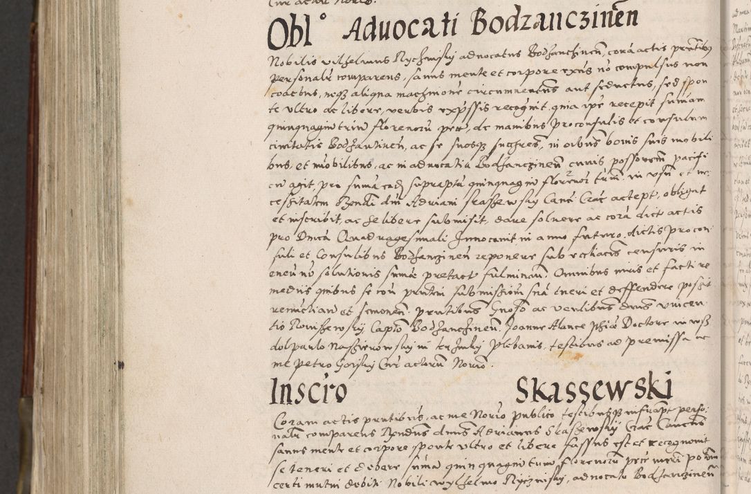Zdjęcie nr 1023 dla obiektu archiwalnego: Acta actorum, constitutionum, obligationum, resignationum, quietationum tempore R. D. Petr Myszkowski, episcopi Cracoviensis, qui post mortem R. D. Francisci Krasiński, episcopi Cracoviensis solius Dei optimi maximi benignitate, Serenissimi Stephani regis Poloniase favore et clementia ex Plocensi ad Cracoviensem auctoritate Ssmi Gregorii XIII successit ab anno 1577 mense Novembri ad annum 1591 mensem Aprilem successive acticatorum.