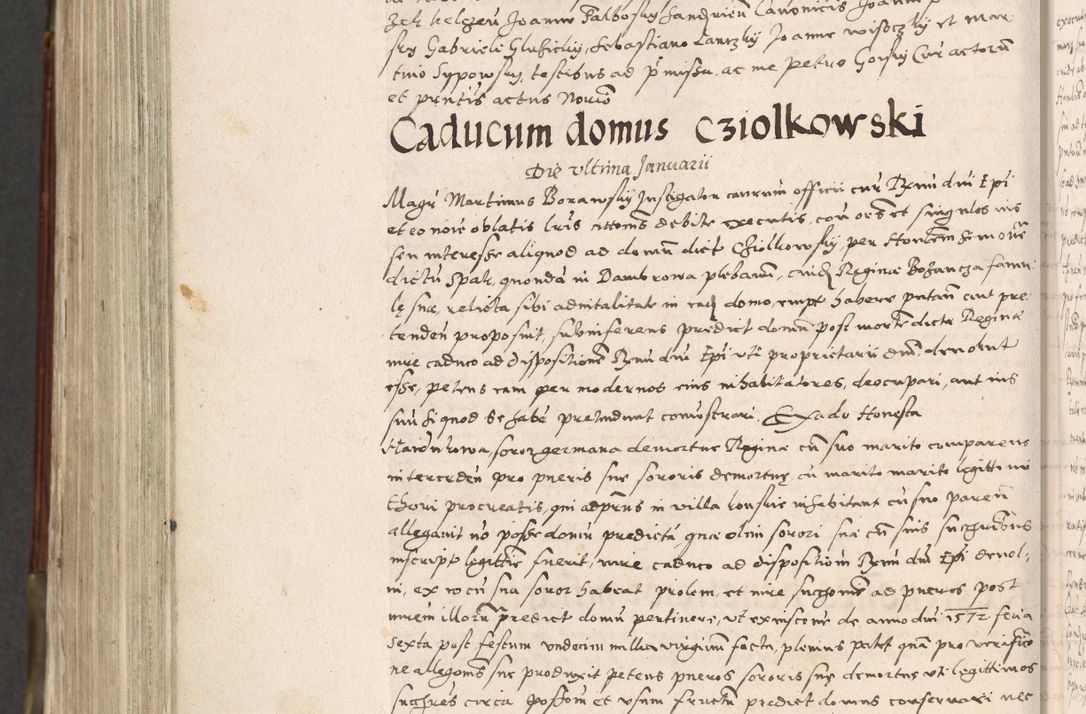 Zdjęcie nr 1021 dla obiektu archiwalnego: Acta actorum, constitutionum, obligationum, resignationum, quietationum tempore R. D. Petr Myszkowski, episcopi Cracoviensis, qui post mortem R. D. Francisci Krasiński, episcopi Cracoviensis solius Dei optimi maximi benignitate, Serenissimi Stephani regis Poloniase favore et clementia ex Plocensi ad Cracoviensem auctoritate Ssmi Gregorii XIII successit ab anno 1577 mense Novembri ad annum 1591 mensem Aprilem successive acticatorum.