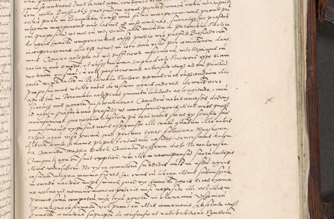 Zdjęcie nr 1008 dla obiektu archiwalnego: Acta actorum, constitutionum, obligationum, resignationum, quietationum tempore R. D. Petr Myszkowski, episcopi Cracoviensis, qui post mortem R. D. Francisci Krasiński, episcopi Cracoviensis solius Dei optimi maximi benignitate, Serenissimi Stephani regis Poloniase favore et clementia ex Plocensi ad Cracoviensem auctoritate Ssmi Gregorii XIII successit ab anno 1577 mense Novembri ad annum 1591 mensem Aprilem successive acticatorum.