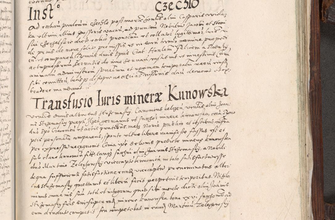 Zdjęcie nr 994 dla obiektu archiwalnego: Acta actorum, constitutionum, obligationum, resignationum, quietationum tempore R. D. Petr Myszkowski, episcopi Cracoviensis, qui post mortem R. D. Francisci Krasiński, episcopi Cracoviensis solius Dei optimi maximi benignitate, Serenissimi Stephani regis Poloniase favore et clementia ex Plocensi ad Cracoviensem auctoritate Ssmi Gregorii XIII successit ab anno 1577 mense Novembri ad annum 1591 mensem Aprilem successive acticatorum.