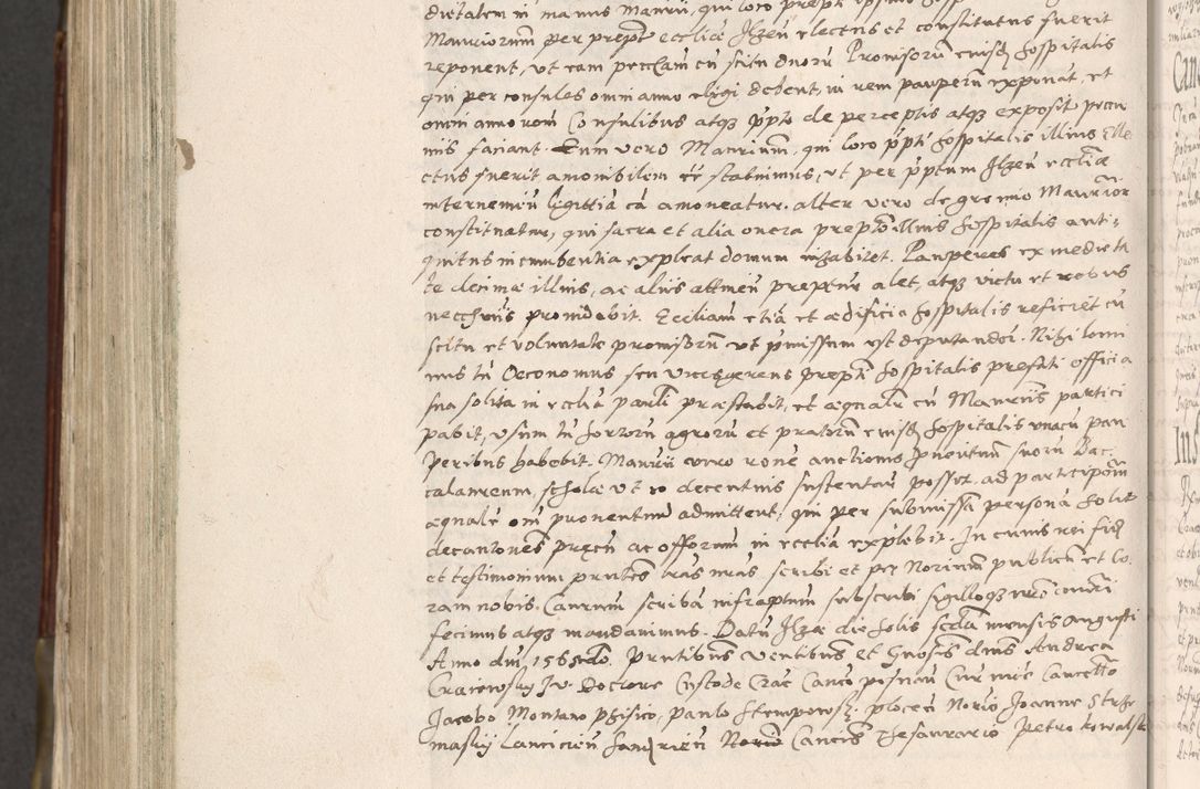 Zdjęcie nr 987 dla obiektu archiwalnego: Acta actorum, constitutionum, obligationum, resignationum, quietationum tempore R. D. Petr Myszkowski, episcopi Cracoviensis, qui post mortem R. D. Francisci Krasiński, episcopi Cracoviensis solius Dei optimi maximi benignitate, Serenissimi Stephani regis Poloniase favore et clementia ex Plocensi ad Cracoviensem auctoritate Ssmi Gregorii XIII successit ab anno 1577 mense Novembri ad annum 1591 mensem Aprilem successive acticatorum.