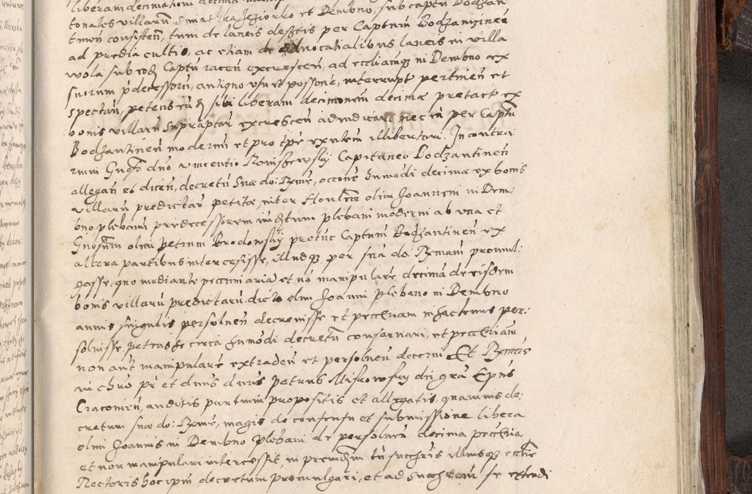 Zdjęcie nr 982 dla obiektu archiwalnego: Acta actorum, constitutionum, obligationum, resignationum, quietationum tempore R. D. Petr Myszkowski, episcopi Cracoviensis, qui post mortem R. D. Francisci Krasiński, episcopi Cracoviensis solius Dei optimi maximi benignitate, Serenissimi Stephani regis Poloniase favore et clementia ex Plocensi ad Cracoviensem auctoritate Ssmi Gregorii XIII successit ab anno 1577 mense Novembri ad annum 1591 mensem Aprilem successive acticatorum.