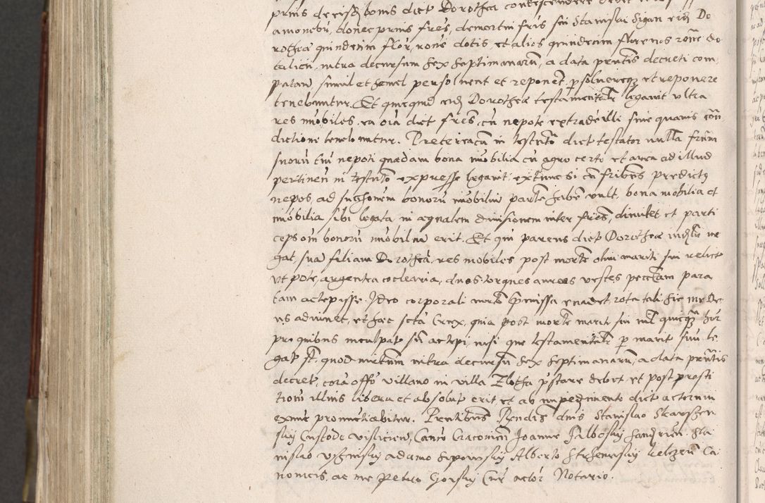 Zdjęcie nr 975 dla obiektu archiwalnego: Acta actorum, constitutionum, obligationum, resignationum, quietationum tempore R. D. Petr Myszkowski, episcopi Cracoviensis, qui post mortem R. D. Francisci Krasiński, episcopi Cracoviensis solius Dei optimi maximi benignitate, Serenissimi Stephani regis Poloniase favore et clementia ex Plocensi ad Cracoviensem auctoritate Ssmi Gregorii XIII successit ab anno 1577 mense Novembri ad annum 1591 mensem Aprilem successive acticatorum.