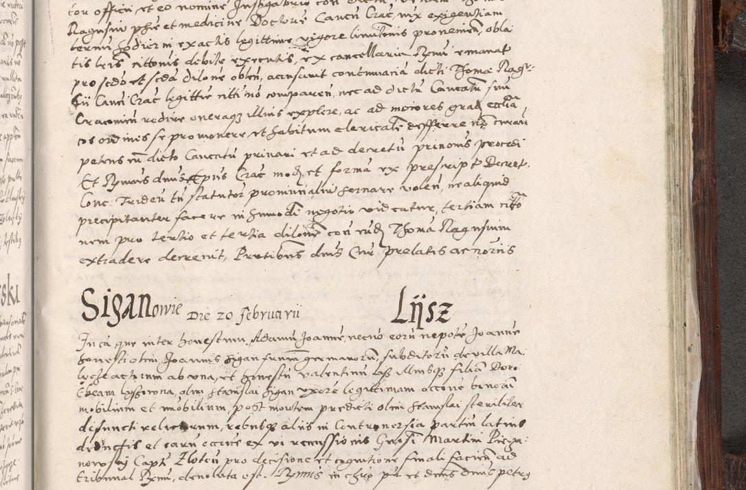 Zdjęcie nr 974 dla obiektu archiwalnego: Acta actorum, constitutionum, obligationum, resignationum, quietationum tempore R. D. Petr Myszkowski, episcopi Cracoviensis, qui post mortem R. D. Francisci Krasiński, episcopi Cracoviensis solius Dei optimi maximi benignitate, Serenissimi Stephani regis Poloniase favore et clementia ex Plocensi ad Cracoviensem auctoritate Ssmi Gregorii XIII successit ab anno 1577 mense Novembri ad annum 1591 mensem Aprilem successive acticatorum.