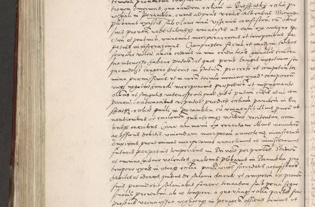 Zdjęcie nr 971 dla obiektu archiwalnego: Acta actorum, constitutionum, obligationum, resignationum, quietationum tempore R. D. Petr Myszkowski, episcopi Cracoviensis, qui post mortem R. D. Francisci Krasiński, episcopi Cracoviensis solius Dei optimi maximi benignitate, Serenissimi Stephani regis Poloniase favore et clementia ex Plocensi ad Cracoviensem auctoritate Ssmi Gregorii XIII successit ab anno 1577 mense Novembri ad annum 1591 mensem Aprilem successive acticatorum.