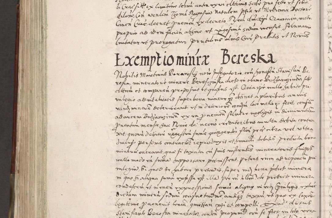 Zdjęcie nr 969 dla obiektu archiwalnego: Acta actorum, constitutionum, obligationum, resignationum, quietationum tempore R. D. Petr Myszkowski, episcopi Cracoviensis, qui post mortem R. D. Francisci Krasiński, episcopi Cracoviensis solius Dei optimi maximi benignitate, Serenissimi Stephani regis Poloniase favore et clementia ex Plocensi ad Cracoviensem auctoritate Ssmi Gregorii XIII successit ab anno 1577 mense Novembri ad annum 1591 mensem Aprilem successive acticatorum.