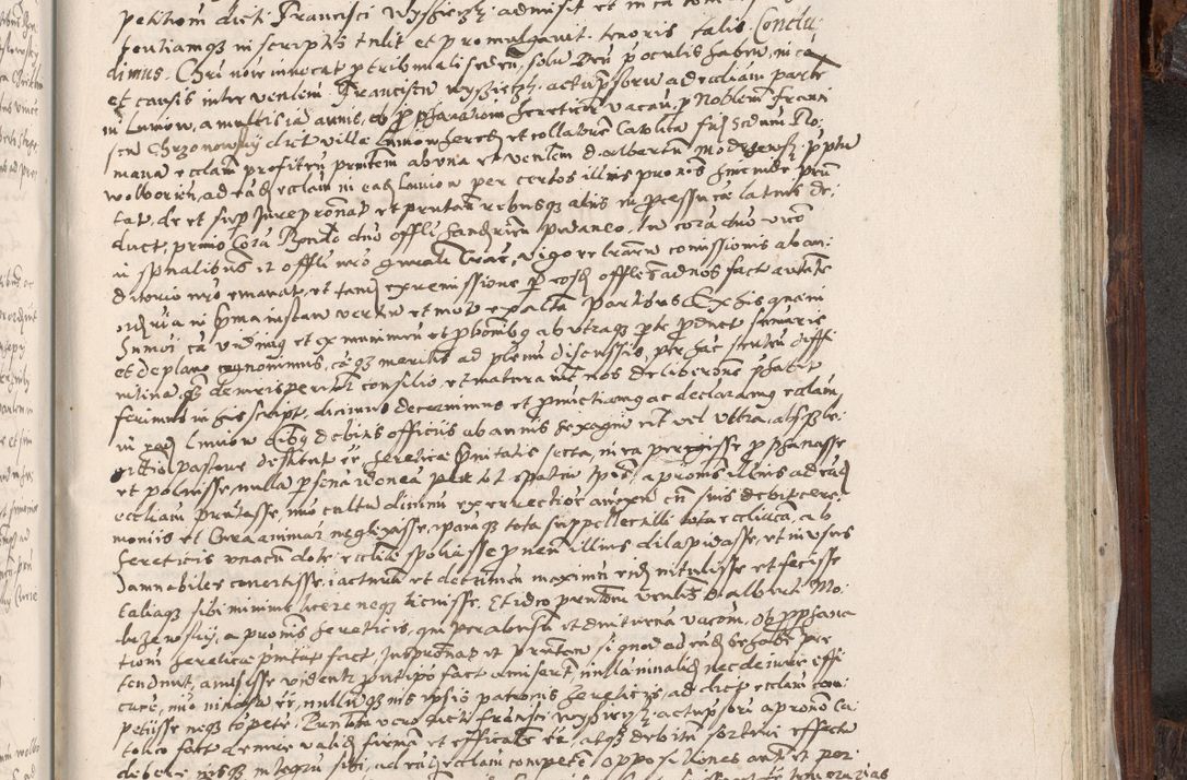 Zdjęcie nr 968 dla obiektu archiwalnego: Acta actorum, constitutionum, obligationum, resignationum, quietationum tempore R. D. Petr Myszkowski, episcopi Cracoviensis, qui post mortem R. D. Francisci Krasiński, episcopi Cracoviensis solius Dei optimi maximi benignitate, Serenissimi Stephani regis Poloniase favore et clementia ex Plocensi ad Cracoviensem auctoritate Ssmi Gregorii XIII successit ab anno 1577 mense Novembri ad annum 1591 mensem Aprilem successive acticatorum.