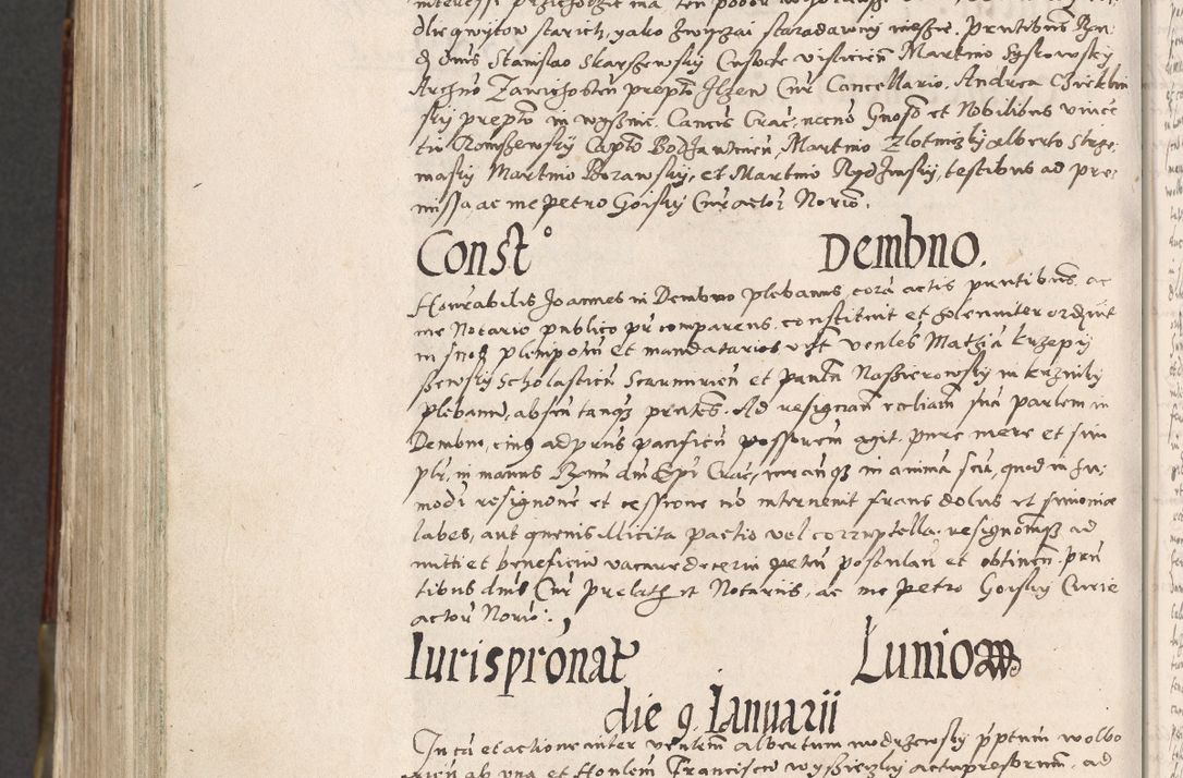 Zdjęcie nr 967 dla obiektu archiwalnego: Acta actorum, constitutionum, obligationum, resignationum, quietationum tempore R. D. Petr Myszkowski, episcopi Cracoviensis, qui post mortem R. D. Francisci Krasiński, episcopi Cracoviensis solius Dei optimi maximi benignitate, Serenissimi Stephani regis Poloniase favore et clementia ex Plocensi ad Cracoviensem auctoritate Ssmi Gregorii XIII successit ab anno 1577 mense Novembri ad annum 1591 mensem Aprilem successive acticatorum.