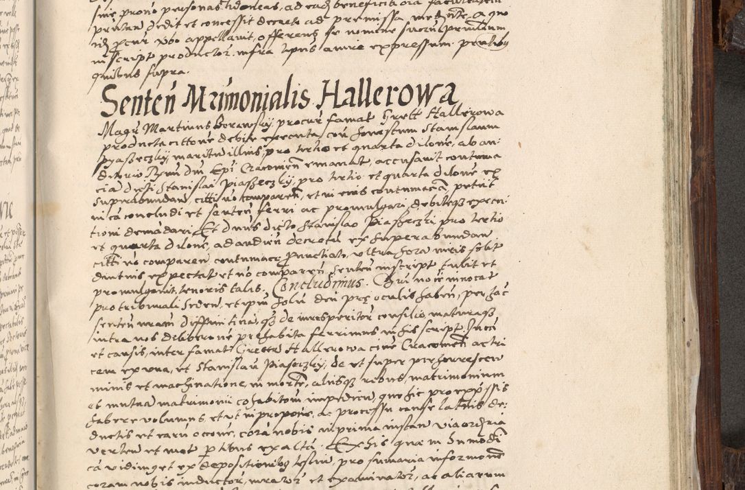 Zdjęcie nr 950 dla obiektu archiwalnego: Acta actorum, constitutionum, obligationum, resignationum, quietationum tempore R. D. Petr Myszkowski, episcopi Cracoviensis, qui post mortem R. D. Francisci Krasiński, episcopi Cracoviensis solius Dei optimi maximi benignitate, Serenissimi Stephani regis Poloniase favore et clementia ex Plocensi ad Cracoviensem auctoritate Ssmi Gregorii XIII successit ab anno 1577 mense Novembri ad annum 1591 mensem Aprilem successive acticatorum.