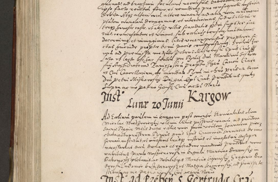 Zdjęcie nr 951 dla obiektu archiwalnego: Acta actorum, constitutionum, obligationum, resignationum, quietationum tempore R. D. Petr Myszkowski, episcopi Cracoviensis, qui post mortem R. D. Francisci Krasiński, episcopi Cracoviensis solius Dei optimi maximi benignitate, Serenissimi Stephani regis Poloniase favore et clementia ex Plocensi ad Cracoviensem auctoritate Ssmi Gregorii XIII successit ab anno 1577 mense Novembri ad annum 1591 mensem Aprilem successive acticatorum.