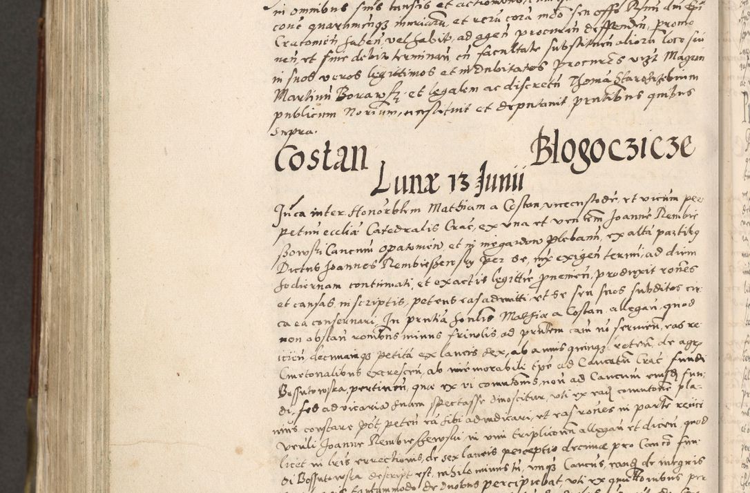 Zdjęcie nr 947 dla obiektu archiwalnego: Acta actorum, constitutionum, obligationum, resignationum, quietationum tempore R. D. Petr Myszkowski, episcopi Cracoviensis, qui post mortem R. D. Francisci Krasiński, episcopi Cracoviensis solius Dei optimi maximi benignitate, Serenissimi Stephani regis Poloniase favore et clementia ex Plocensi ad Cracoviensem auctoritate Ssmi Gregorii XIII successit ab anno 1577 mense Novembri ad annum 1591 mensem Aprilem successive acticatorum.