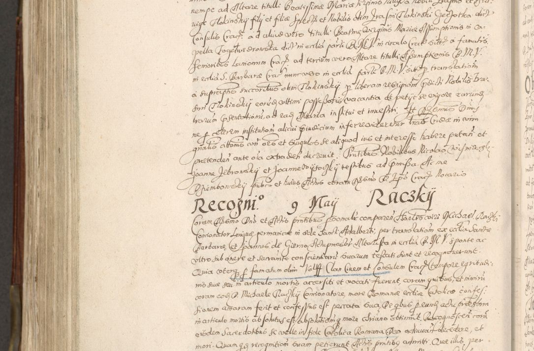 Zdjęcie nr 927 dla obiektu archiwalnego: Acta actorum, constitutionum, obligationum, resignationum, quietationum tempore R. D. Petr Myszkowski, episcopi Cracoviensis, qui post mortem R. D. Francisci Krasiński, episcopi Cracoviensis solius Dei optimi maximi benignitate, Serenissimi Stephani regis Poloniase favore et clementia ex Plocensi ad Cracoviensem auctoritate Ssmi Gregorii XIII successit ab anno 1577 mense Novembri ad annum 1591 mensem Aprilem successive acticatorum.