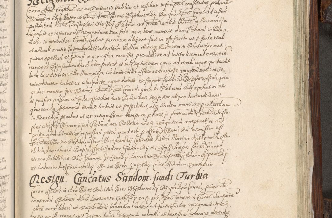 Zdjęcie nr 916 dla obiektu archiwalnego: Acta actorum, constitutionum, obligationum, resignationum, quietationum tempore R. D. Petr Myszkowski, episcopi Cracoviensis, qui post mortem R. D. Francisci Krasiński, episcopi Cracoviensis solius Dei optimi maximi benignitate, Serenissimi Stephani regis Poloniase favore et clementia ex Plocensi ad Cracoviensem auctoritate Ssmi Gregorii XIII successit ab anno 1577 mense Novembri ad annum 1591 mensem Aprilem successive acticatorum.