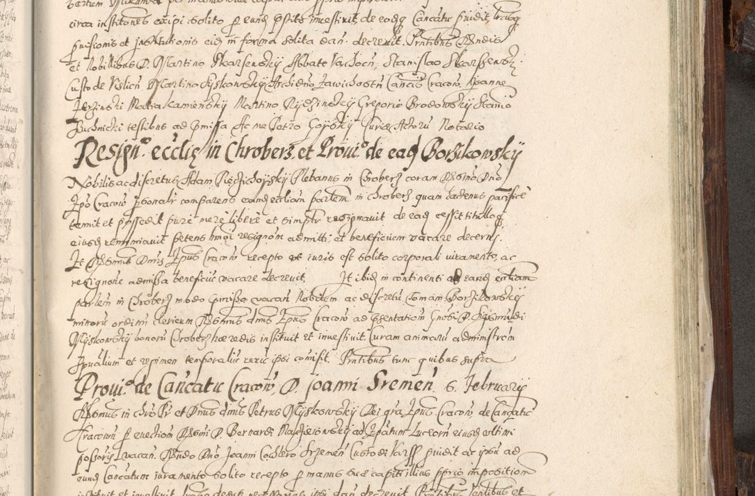 Zdjęcie nr 912 dla obiektu archiwalnego: Acta actorum, constitutionum, obligationum, resignationum, quietationum tempore R. D. Petr Myszkowski, episcopi Cracoviensis, qui post mortem R. D. Francisci Krasiński, episcopi Cracoviensis solius Dei optimi maximi benignitate, Serenissimi Stephani regis Poloniase favore et clementia ex Plocensi ad Cracoviensem auctoritate Ssmi Gregorii XIII successit ab anno 1577 mense Novembri ad annum 1591 mensem Aprilem successive acticatorum.