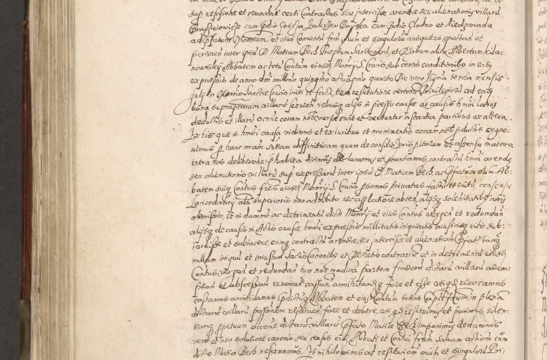 Zdjęcie nr 907 dla obiektu archiwalnego: Acta actorum, constitutionum, obligationum, resignationum, quietationum tempore R. D. Petr Myszkowski, episcopi Cracoviensis, qui post mortem R. D. Francisci Krasiński, episcopi Cracoviensis solius Dei optimi maximi benignitate, Serenissimi Stephani regis Poloniase favore et clementia ex Plocensi ad Cracoviensem auctoritate Ssmi Gregorii XIII successit ab anno 1577 mense Novembri ad annum 1591 mensem Aprilem successive acticatorum.