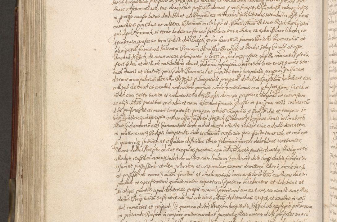 Zdjęcie nr 903 dla obiektu archiwalnego: Acta actorum, constitutionum, obligationum, resignationum, quietationum tempore R. D. Petr Myszkowski, episcopi Cracoviensis, qui post mortem R. D. Francisci Krasiński, episcopi Cracoviensis solius Dei optimi maximi benignitate, Serenissimi Stephani regis Poloniase favore et clementia ex Plocensi ad Cracoviensem auctoritate Ssmi Gregorii XIII successit ab anno 1577 mense Novembri ad annum 1591 mensem Aprilem successive acticatorum.
