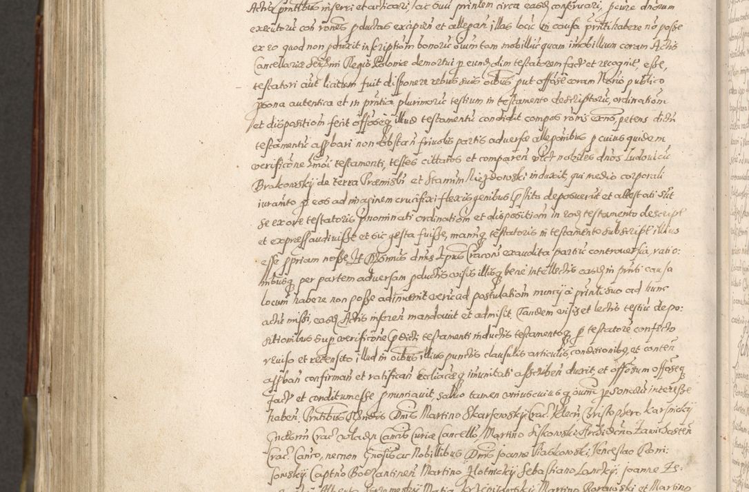 Zdjęcie nr 899 dla obiektu archiwalnego: Acta actorum, constitutionum, obligationum, resignationum, quietationum tempore R. D. Petr Myszkowski, episcopi Cracoviensis, qui post mortem R. D. Francisci Krasiński, episcopi Cracoviensis solius Dei optimi maximi benignitate, Serenissimi Stephani regis Poloniase favore et clementia ex Plocensi ad Cracoviensem auctoritate Ssmi Gregorii XIII successit ab anno 1577 mense Novembri ad annum 1591 mensem Aprilem successive acticatorum.