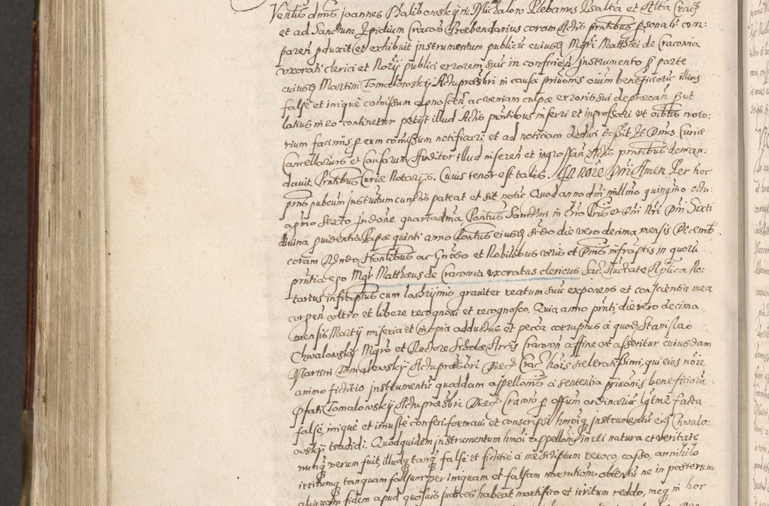 Zdjęcie nr 893 dla obiektu archiwalnego: Acta actorum, constitutionum, obligationum, resignationum, quietationum tempore R. D. Petr Myszkowski, episcopi Cracoviensis, qui post mortem R. D. Francisci Krasiński, episcopi Cracoviensis solius Dei optimi maximi benignitate, Serenissimi Stephani regis Poloniase favore et clementia ex Plocensi ad Cracoviensem auctoritate Ssmi Gregorii XIII successit ab anno 1577 mense Novembri ad annum 1591 mensem Aprilem successive acticatorum.