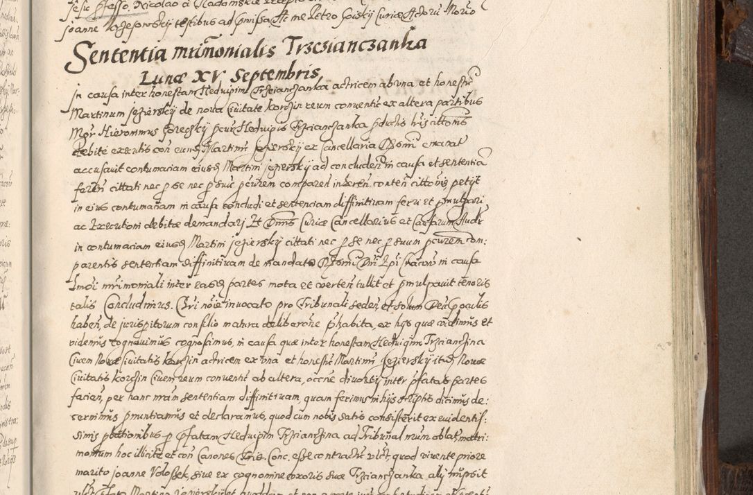 Zdjęcie nr 884 dla obiektu archiwalnego: Acta actorum, constitutionum, obligationum, resignationum, quietationum tempore R. D. Petr Myszkowski, episcopi Cracoviensis, qui post mortem R. D. Francisci Krasiński, episcopi Cracoviensis solius Dei optimi maximi benignitate, Serenissimi Stephani regis Poloniase favore et clementia ex Plocensi ad Cracoviensem auctoritate Ssmi Gregorii XIII successit ab anno 1577 mense Novembri ad annum 1591 mensem Aprilem successive acticatorum.