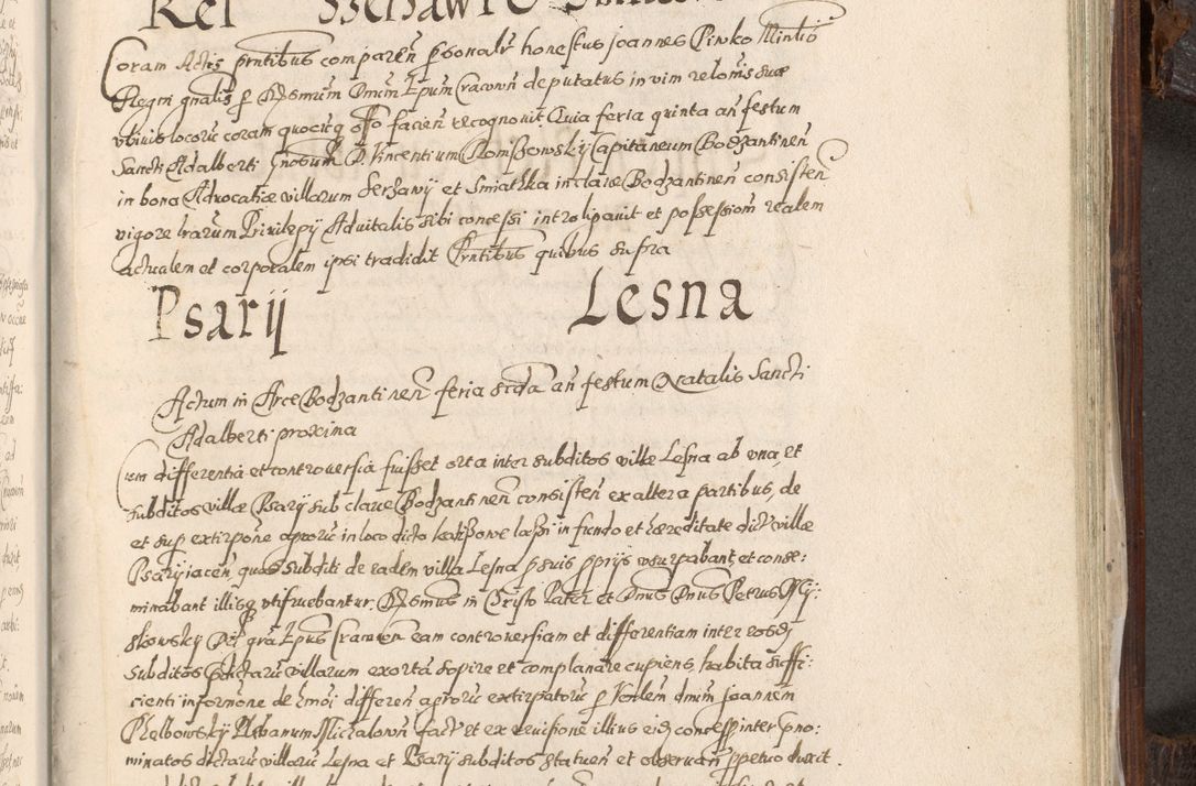 Zdjęcie nr 876 dla obiektu archiwalnego: Acta actorum, constitutionum, obligationum, resignationum, quietationum tempore R. D. Petr Myszkowski, episcopi Cracoviensis, qui post mortem R. D. Francisci Krasiński, episcopi Cracoviensis solius Dei optimi maximi benignitate, Serenissimi Stephani regis Poloniase favore et clementia ex Plocensi ad Cracoviensem auctoritate Ssmi Gregorii XIII successit ab anno 1577 mense Novembri ad annum 1591 mensem Aprilem successive acticatorum.