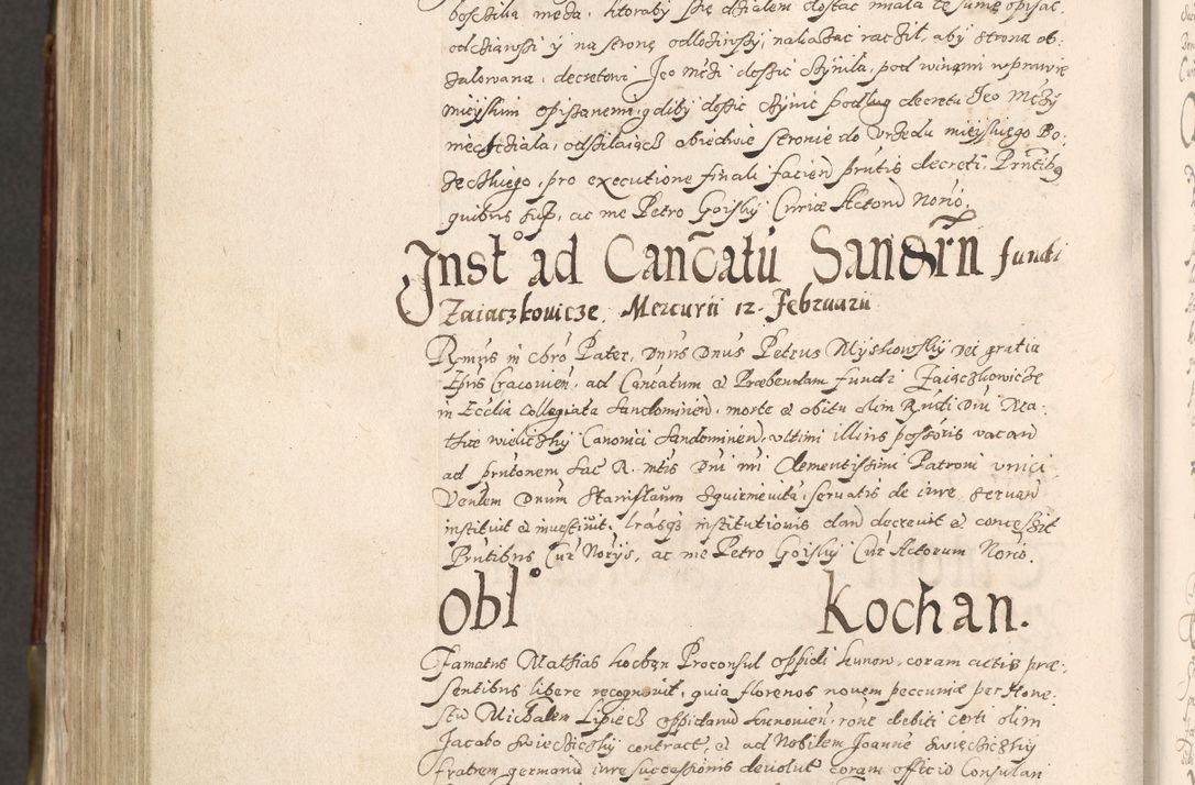 Zdjęcie nr 873 dla obiektu archiwalnego: Acta actorum, constitutionum, obligationum, resignationum, quietationum tempore R. D. Petr Myszkowski, episcopi Cracoviensis, qui post mortem R. D. Francisci Krasiński, episcopi Cracoviensis solius Dei optimi maximi benignitate, Serenissimi Stephani regis Poloniase favore et clementia ex Plocensi ad Cracoviensem auctoritate Ssmi Gregorii XIII successit ab anno 1577 mense Novembri ad annum 1591 mensem Aprilem successive acticatorum.
