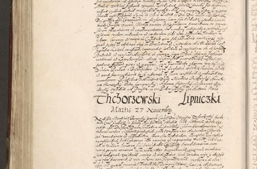 Zdjęcie nr 865 dla obiektu archiwalnego: Acta actorum, constitutionum, obligationum, resignationum, quietationum tempore R. D. Petr Myszkowski, episcopi Cracoviensis, qui post mortem R. D. Francisci Krasiński, episcopi Cracoviensis solius Dei optimi maximi benignitate, Serenissimi Stephani regis Poloniase favore et clementia ex Plocensi ad Cracoviensem auctoritate Ssmi Gregorii XIII successit ab anno 1577 mense Novembri ad annum 1591 mensem Aprilem successive acticatorum.