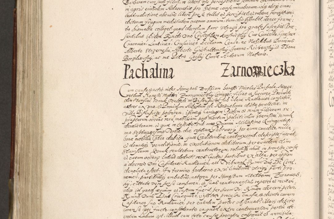 Zdjęcie nr 861 dla obiektu archiwalnego: Acta actorum, constitutionum, obligationum, resignationum, quietationum tempore R. D. Petr Myszkowski, episcopi Cracoviensis, qui post mortem R. D. Francisci Krasiński, episcopi Cracoviensis solius Dei optimi maximi benignitate, Serenissimi Stephani regis Poloniase favore et clementia ex Plocensi ad Cracoviensem auctoritate Ssmi Gregorii XIII successit ab anno 1577 mense Novembri ad annum 1591 mensem Aprilem successive acticatorum.