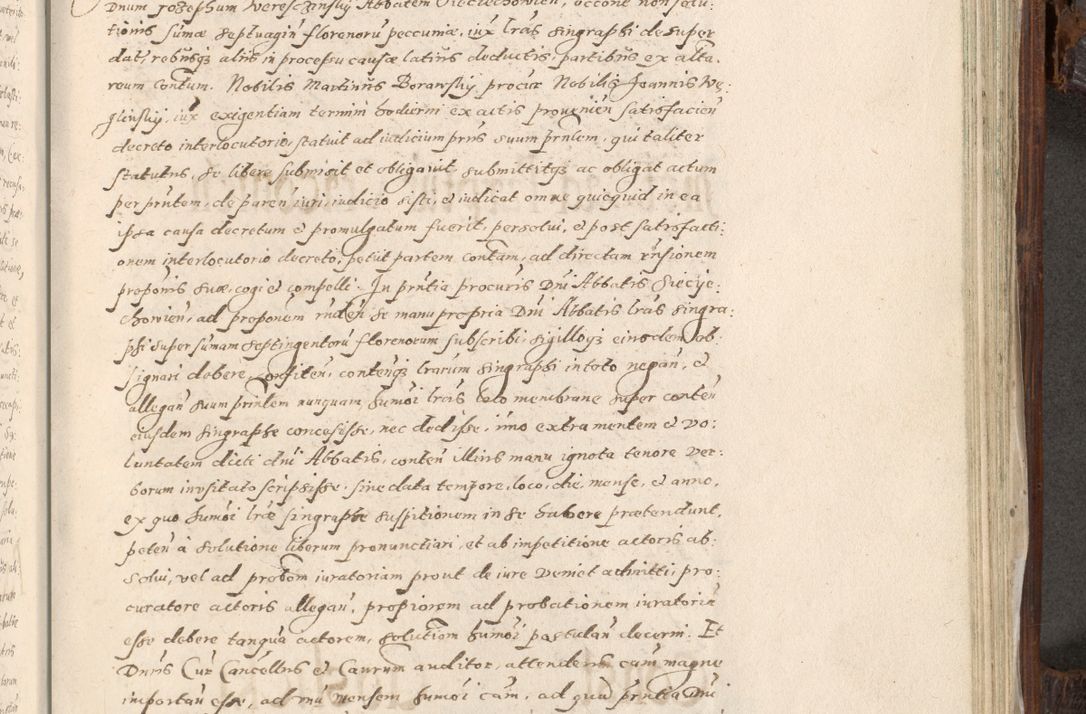 Zdjęcie nr 846 dla obiektu archiwalnego: Acta actorum, constitutionum, obligationum, resignationum, quietationum tempore R. D. Petr Myszkowski, episcopi Cracoviensis, qui post mortem R. D. Francisci Krasiński, episcopi Cracoviensis solius Dei optimi maximi benignitate, Serenissimi Stephani regis Poloniase favore et clementia ex Plocensi ad Cracoviensem auctoritate Ssmi Gregorii XIII successit ab anno 1577 mense Novembri ad annum 1591 mensem Aprilem successive acticatorum.