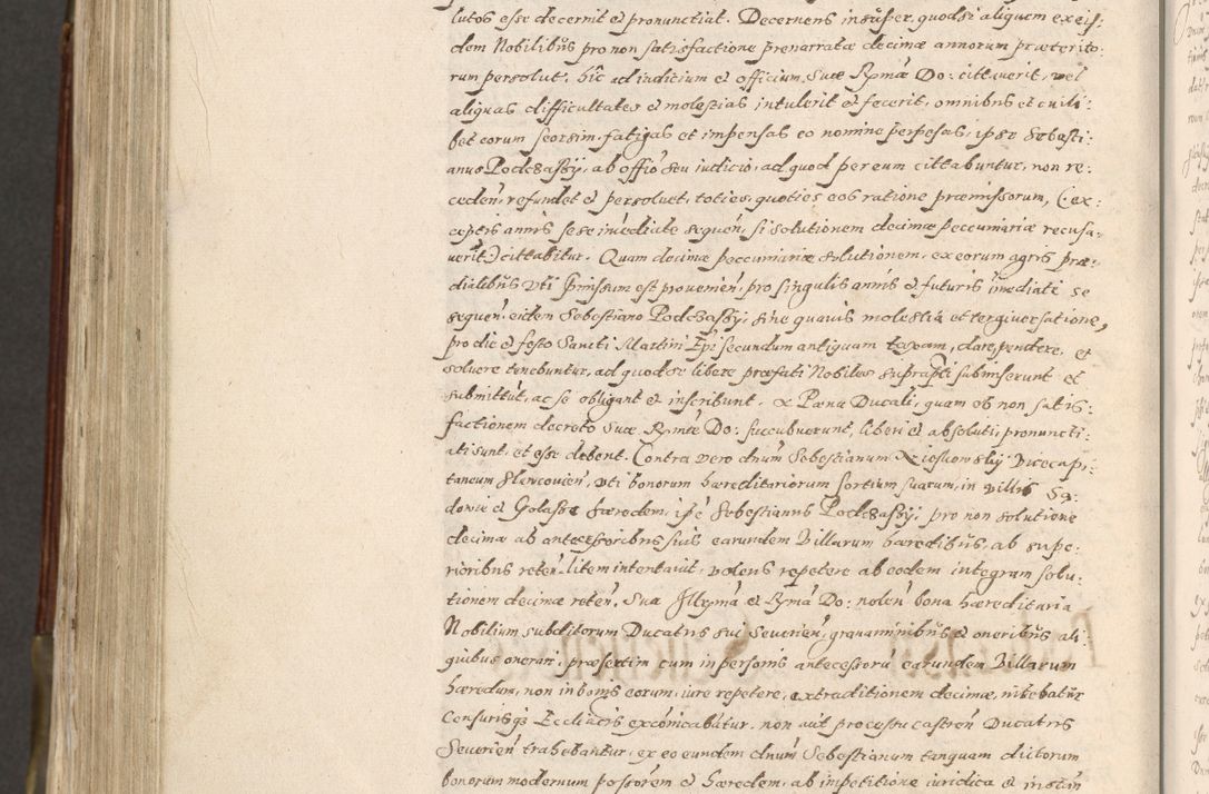 Zdjęcie nr 845 dla obiektu archiwalnego: Acta actorum, constitutionum, obligationum, resignationum, quietationum tempore R. D. Petr Myszkowski, episcopi Cracoviensis, qui post mortem R. D. Francisci Krasiński, episcopi Cracoviensis solius Dei optimi maximi benignitate, Serenissimi Stephani regis Poloniase favore et clementia ex Plocensi ad Cracoviensem auctoritate Ssmi Gregorii XIII successit ab anno 1577 mense Novembri ad annum 1591 mensem Aprilem successive acticatorum.