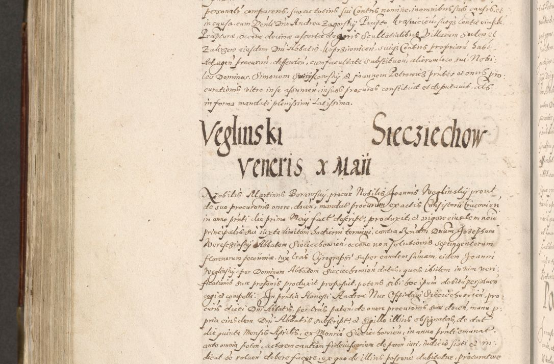 Zdjęcie nr 843 dla obiektu archiwalnego: Acta actorum, constitutionum, obligationum, resignationum, quietationum tempore R. D. Petr Myszkowski, episcopi Cracoviensis, qui post mortem R. D. Francisci Krasiński, episcopi Cracoviensis solius Dei optimi maximi benignitate, Serenissimi Stephani regis Poloniase favore et clementia ex Plocensi ad Cracoviensem auctoritate Ssmi Gregorii XIII successit ab anno 1577 mense Novembri ad annum 1591 mensem Aprilem successive acticatorum.