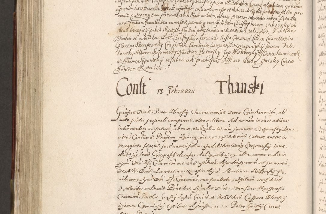 Zdjęcie nr 833 dla obiektu archiwalnego: Acta actorum, constitutionum, obligationum, resignationum, quietationum tempore R. D. Petr Myszkowski, episcopi Cracoviensis, qui post mortem R. D. Francisci Krasiński, episcopi Cracoviensis solius Dei optimi maximi benignitate, Serenissimi Stephani regis Poloniase favore et clementia ex Plocensi ad Cracoviensem auctoritate Ssmi Gregorii XIII successit ab anno 1577 mense Novembri ad annum 1591 mensem Aprilem successive acticatorum.
