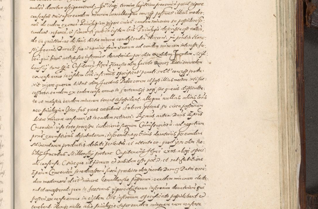 Zdjęcie nr 818 dla obiektu archiwalnego: Acta actorum, constitutionum, obligationum, resignationum, quietationum tempore R. D. Petr Myszkowski, episcopi Cracoviensis, qui post mortem R. D. Francisci Krasiński, episcopi Cracoviensis solius Dei optimi maximi benignitate, Serenissimi Stephani regis Poloniase favore et clementia ex Plocensi ad Cracoviensem auctoritate Ssmi Gregorii XIII successit ab anno 1577 mense Novembri ad annum 1591 mensem Aprilem successive acticatorum.