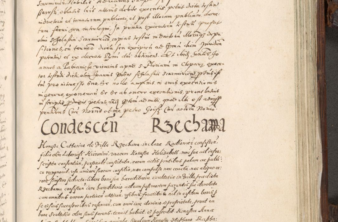Zdjęcie nr 804 dla obiektu archiwalnego: Acta actorum, constitutionum, obligationum, resignationum, quietationum tempore R. D. Petr Myszkowski, episcopi Cracoviensis, qui post mortem R. D. Francisci Krasiński, episcopi Cracoviensis solius Dei optimi maximi benignitate, Serenissimi Stephani regis Poloniase favore et clementia ex Plocensi ad Cracoviensem auctoritate Ssmi Gregorii XIII successit ab anno 1577 mense Novembri ad annum 1591 mensem Aprilem successive acticatorum.