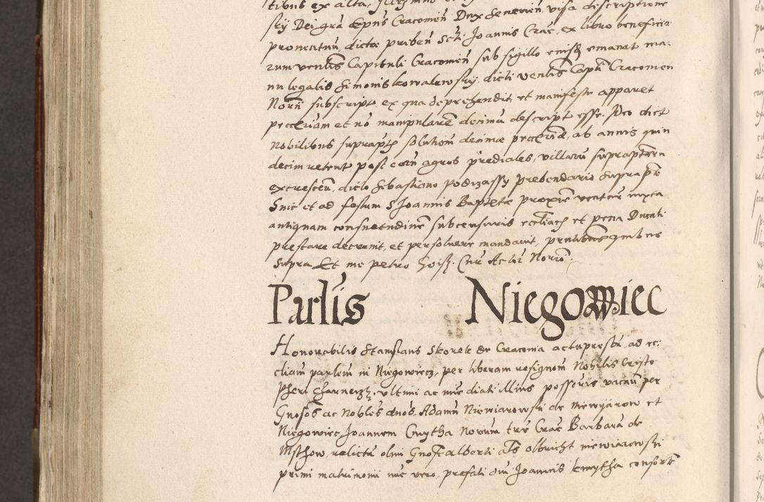Zdjęcie nr 799 dla obiektu archiwalnego: Acta actorum, constitutionum, obligationum, resignationum, quietationum tempore R. D. Petr Myszkowski, episcopi Cracoviensis, qui post mortem R. D. Francisci Krasiński, episcopi Cracoviensis solius Dei optimi maximi benignitate, Serenissimi Stephani regis Poloniase favore et clementia ex Plocensi ad Cracoviensem auctoritate Ssmi Gregorii XIII successit ab anno 1577 mense Novembri ad annum 1591 mensem Aprilem successive acticatorum.