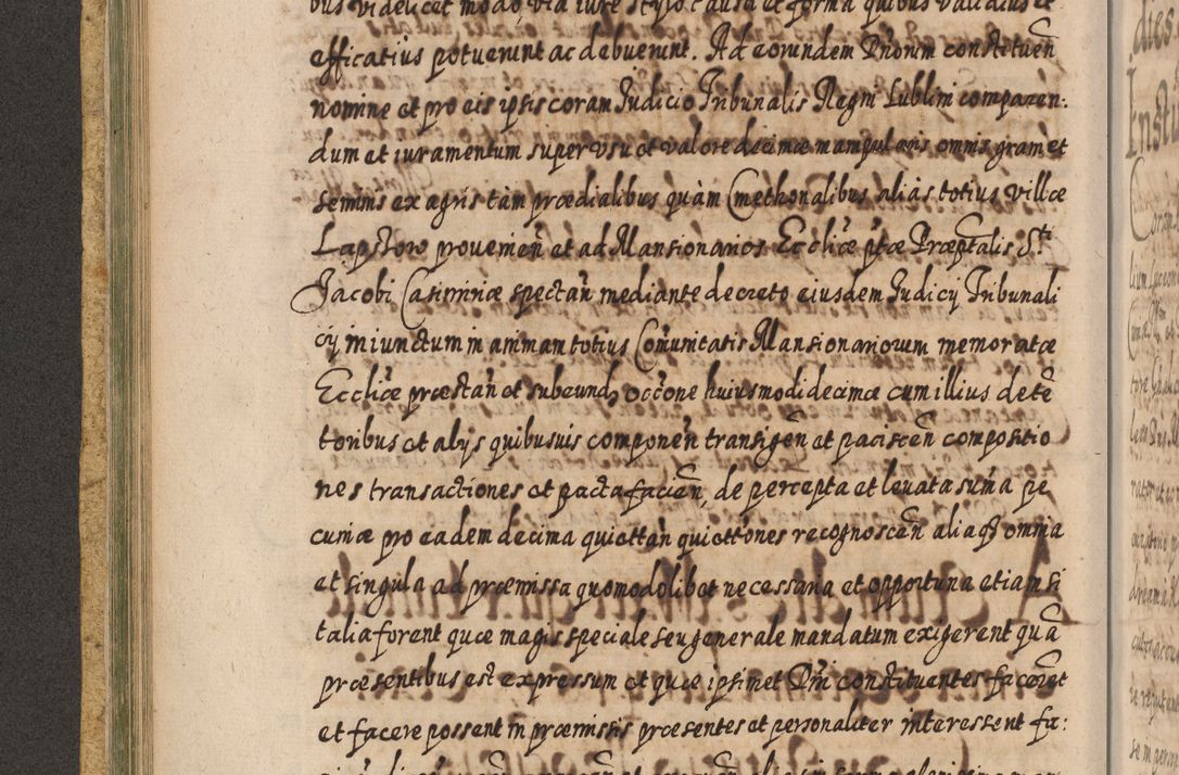 Zdjęcie nr 199 dla obiektu archiwalnego: Acta actorum, causarum spiritualium, civilium, criminalium, obligationum, cessionum, decimarum, testamentorum R. D. Martini Szyszkowski, episcopi Cracoviensis, ducis Severiensis in annis 1617 - 1619. Tomus primus.
