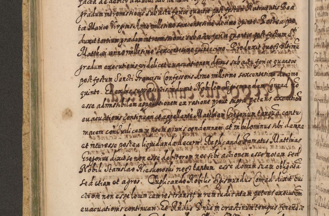 Zdjęcie nr 195 dla obiektu archiwalnego: Acta actorum, causarum spiritualium, civilium, criminalium, obligationum, cessionum, decimarum, testamentorum R. D. Martini Szyszkowski, episcopi Cracoviensis, ducis Severiensis in annis 1617 - 1619. Tomus primus.