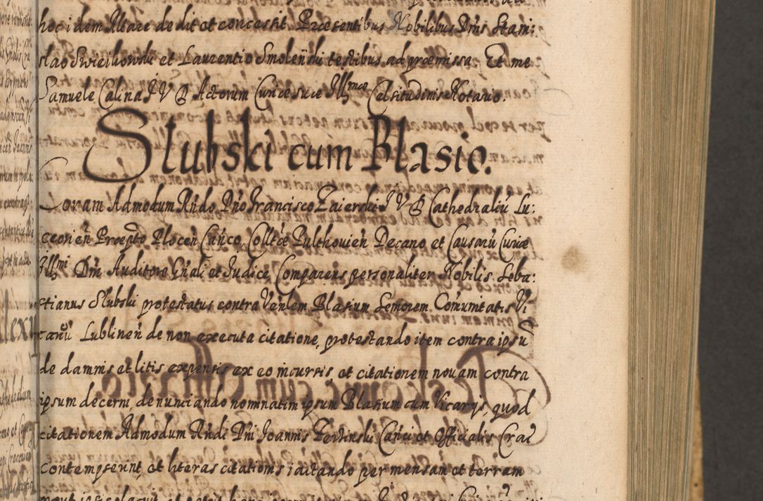 Zdjęcie nr 192 dla obiektu archiwalnego: Acta actorum, causarum spiritualium, civilium, criminalium, obligationum, cessionum, decimarum, testamentorum R. D. Martini Szyszkowski, episcopi Cracoviensis, ducis Severiensis in annis 1617 - 1619. Tomus primus.
