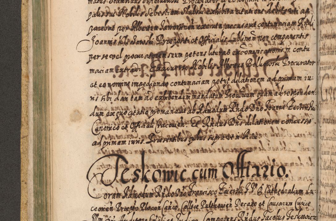 Zdjęcie nr 193 dla obiektu archiwalnego: Acta actorum, causarum spiritualium, civilium, criminalium, obligationum, cessionum, decimarum, testamentorum R. D. Martini Szyszkowski, episcopi Cracoviensis, ducis Severiensis in annis 1617 - 1619. Tomus primus.