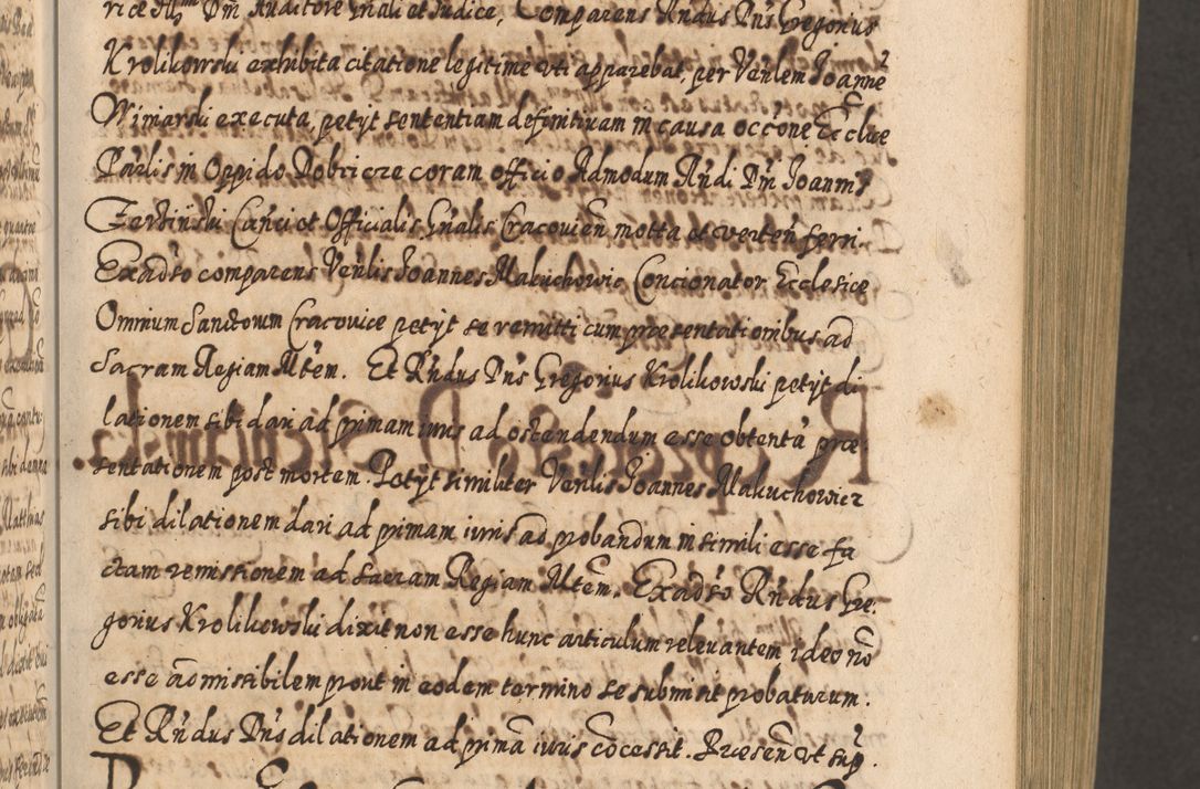 Zdjęcie nr 196 dla obiektu archiwalnego: Acta actorum, causarum spiritualium, civilium, criminalium, obligationum, cessionum, decimarum, testamentorum R. D. Martini Szyszkowski, episcopi Cracoviensis, ducis Severiensis in annis 1617 - 1619. Tomus primus.
