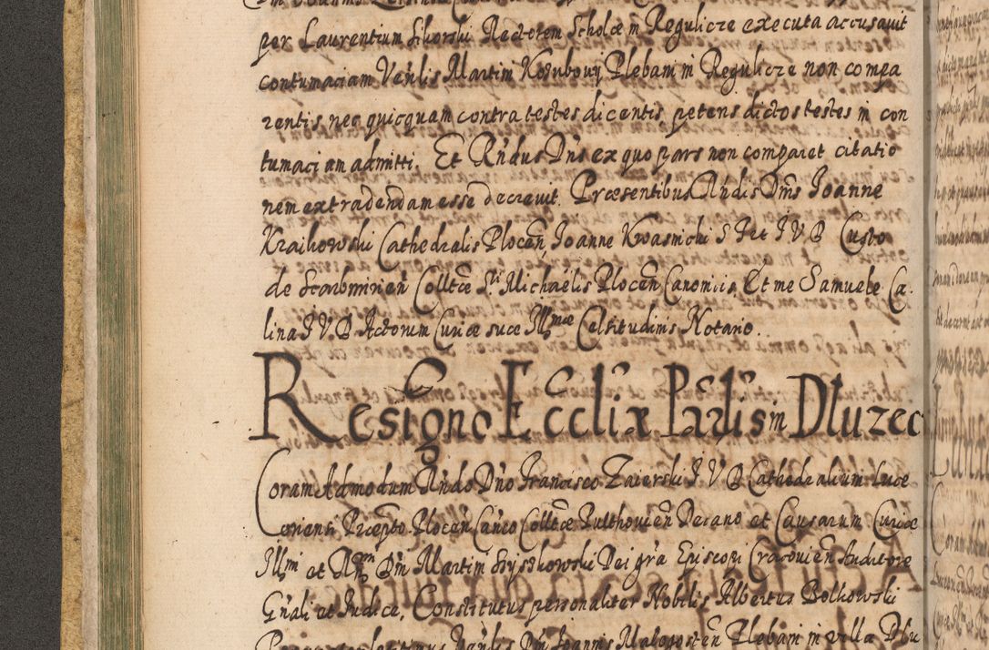 Zdjęcie nr 161 dla obiektu archiwalnego: Acta actorum, causarum spiritualium, civilium, criminalium, obligationum, cessionum, decimarum, testamentorum R. D. Martini Szyszkowski, episcopi Cracoviensis, ducis Severiensis in annis 1617 - 1619. Tomus primus.