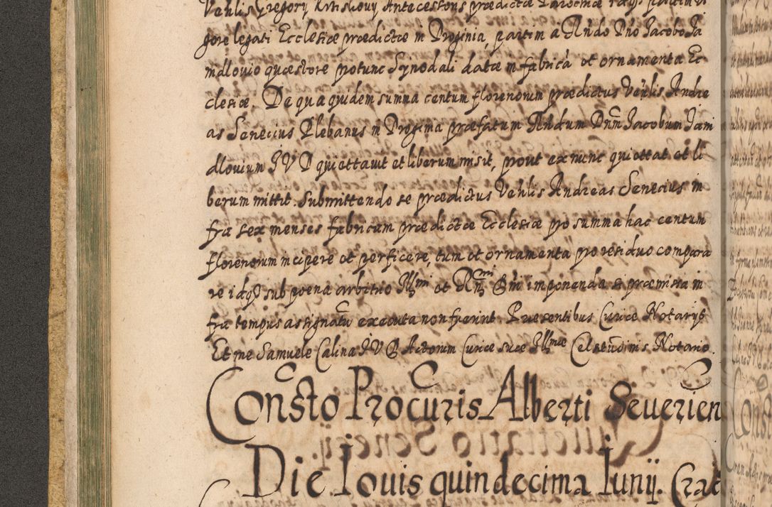 Zdjęcie nr 157 dla obiektu archiwalnego: Acta actorum, causarum spiritualium, civilium, criminalium, obligationum, cessionum, decimarum, testamentorum R. D. Martini Szyszkowski, episcopi Cracoviensis, ducis Severiensis in annis 1617 - 1619. Tomus primus.