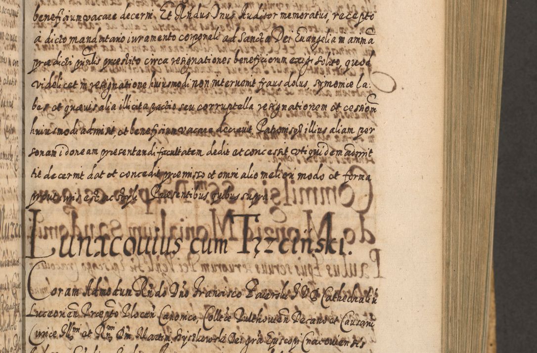 Zdjęcie nr 162 dla obiektu archiwalnego: Acta actorum, causarum spiritualium, civilium, criminalium, obligationum, cessionum, decimarum, testamentorum R. D. Martini Szyszkowski, episcopi Cracoviensis, ducis Severiensis in annis 1617 - 1619. Tomus primus.