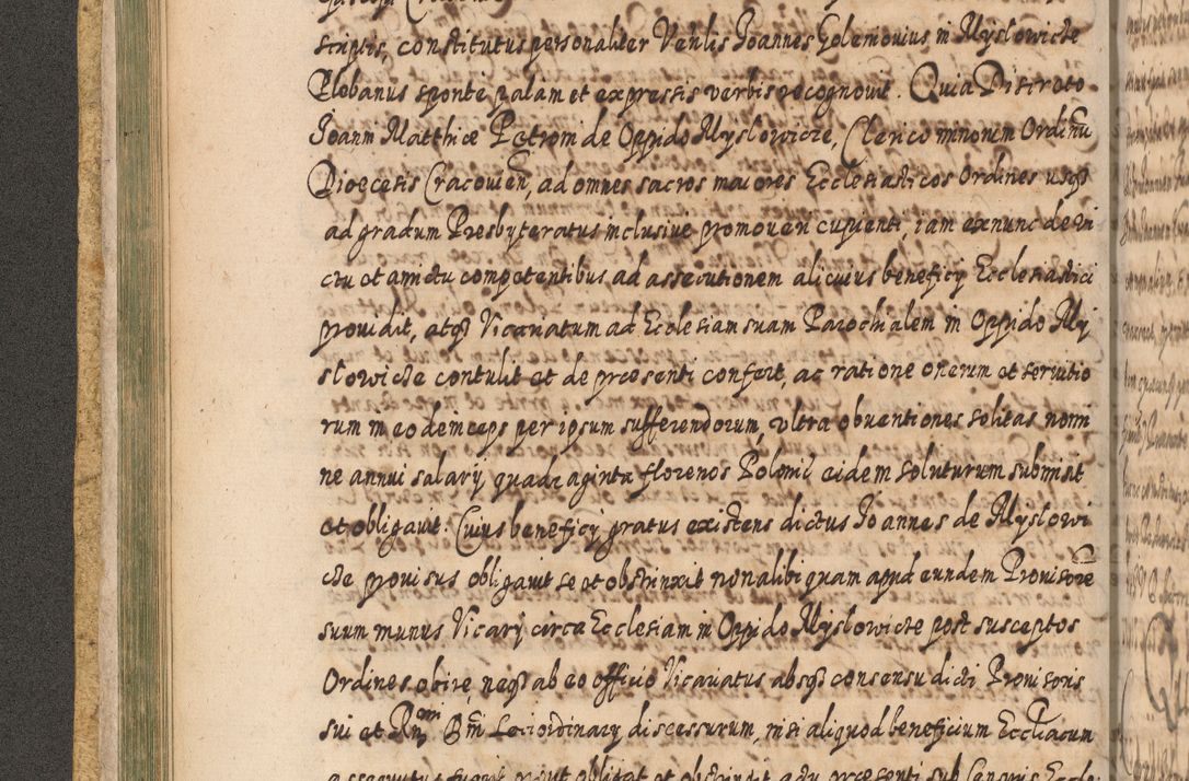 Zdjęcie nr 155 dla obiektu archiwalnego: Acta actorum, causarum spiritualium, civilium, criminalium, obligationum, cessionum, decimarum, testamentorum R. D. Martini Szyszkowski, episcopi Cracoviensis, ducis Severiensis in annis 1617 - 1619. Tomus primus.